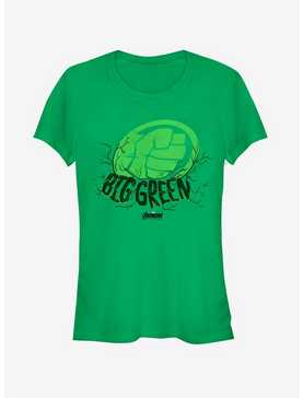 Marvel Avengers: Endgame Big Green Girls Kelly Green T-Shirt, , hi-res