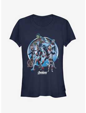 Marvel Avengers: Endgame Unite Girls Navy Blue T-Shirt, , hi-res