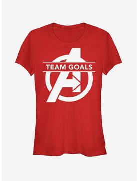 Marvel Avengers: Endgame Team Goals Girls Red T-Shirt, , hi-res