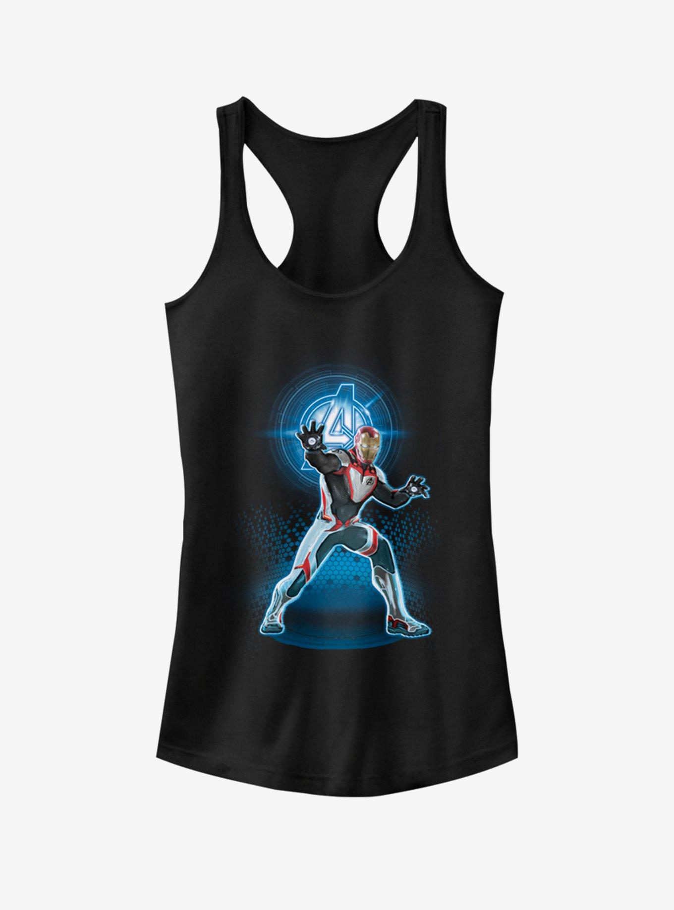 Marvel Avengers: Endgame Avenger Iron Man Girls Tank Top, BLACK, hi-res