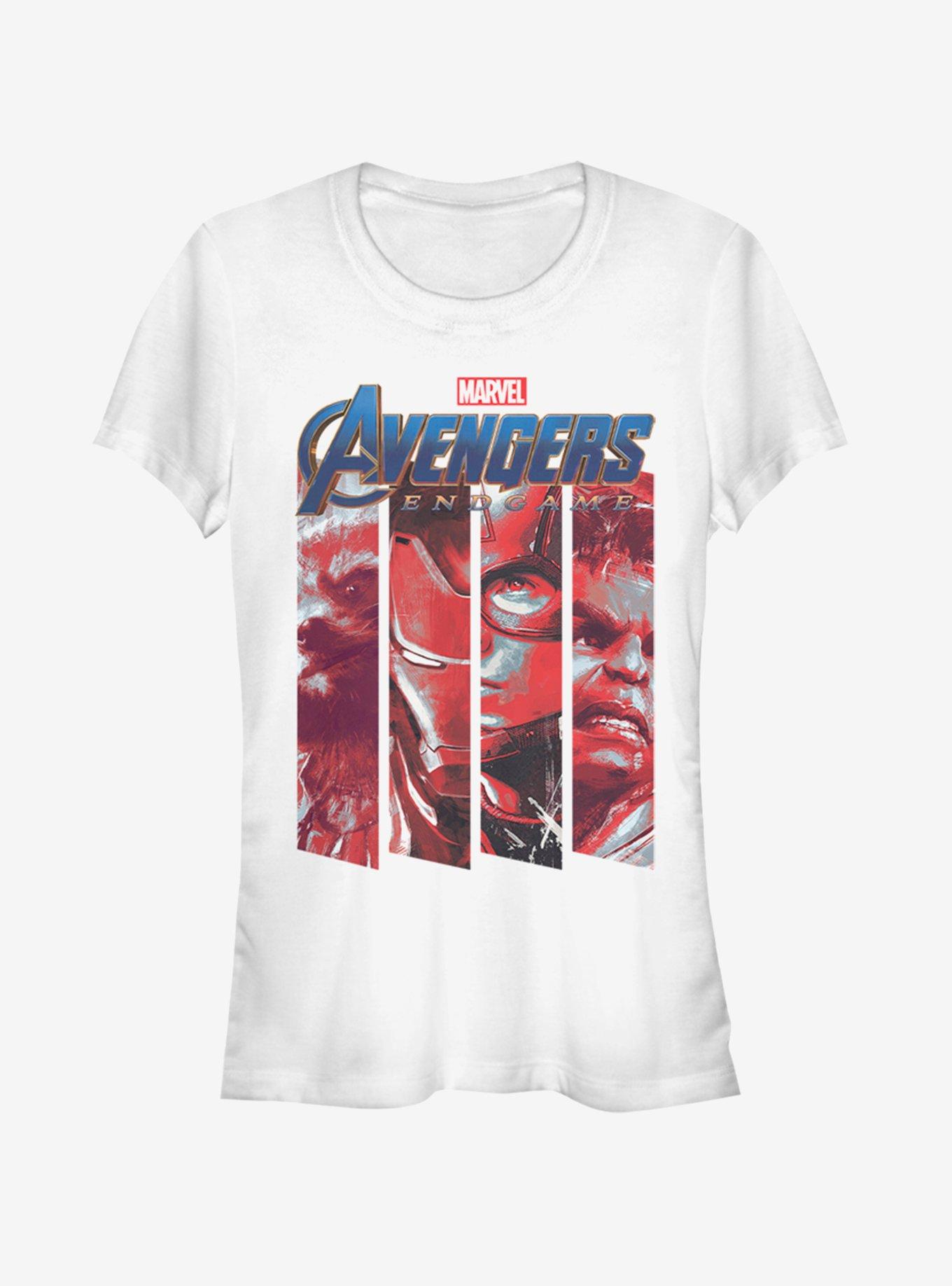 Marvel Avengers: Endgame Four Strong Girls White T-Shirt, , hi-res