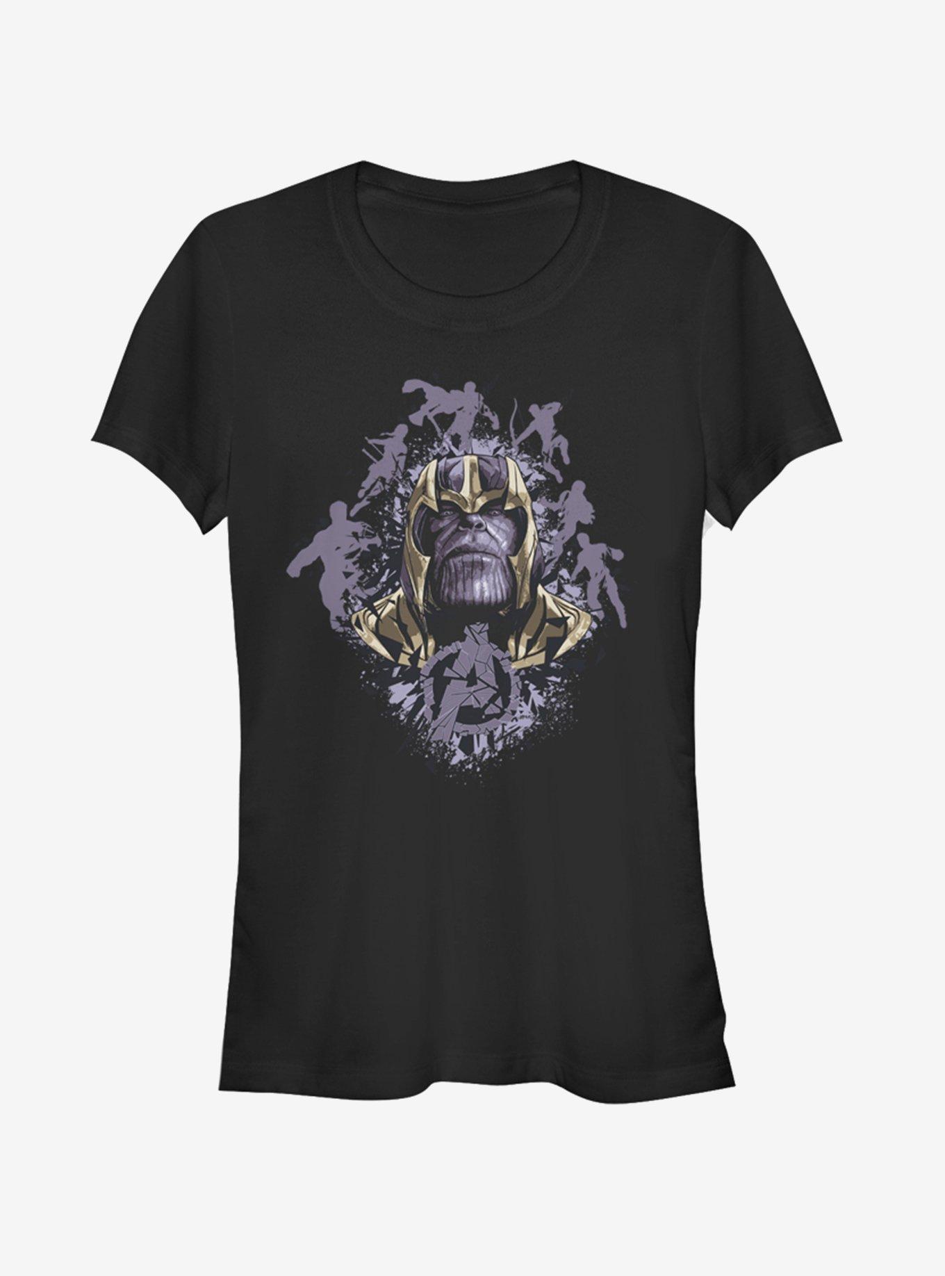 Marvel Avengers: Endgame Thanos Action Endgame Girls T-Shirt, BLACK, hi-res