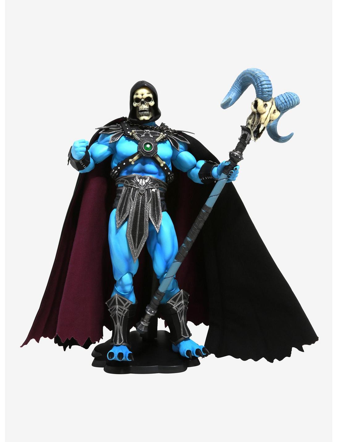 Masters Of The Universe Skeletor 1/6 Scale Deluxe Figure Glow-In-The-Dark Hot Topic Exclusive, , hi-res