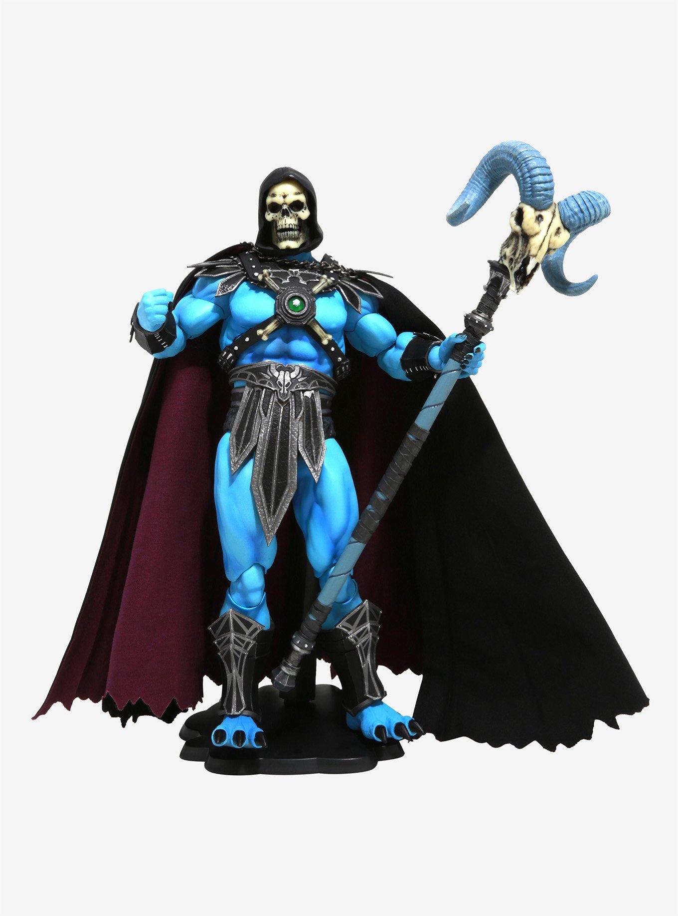 Masters Of The Universe Skeletor 1/6 Scale Deluxe Figure Glow-In-The-Dark Hot Topic Exclusive, , hi-res