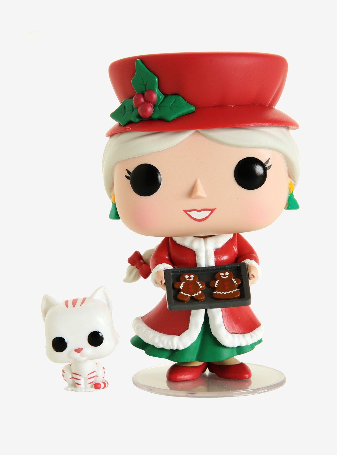 Funko Pop! Christmas Peppermint Lane Mrs. Claus & Candy Cane Vinyl Figures, , hi-res