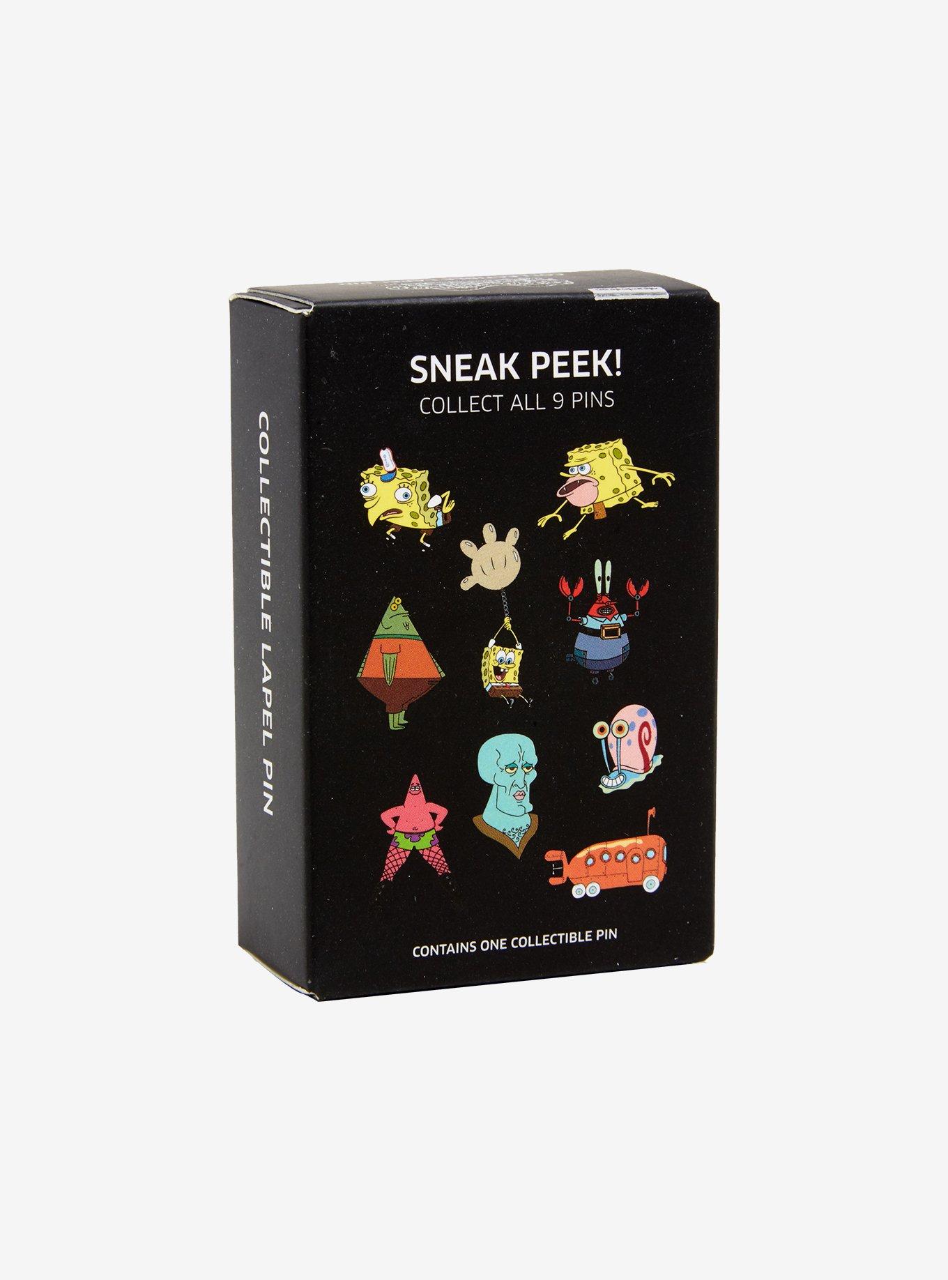 SpongeBob SquarePants Characters Blind Box Enamel Pin, , hi-res