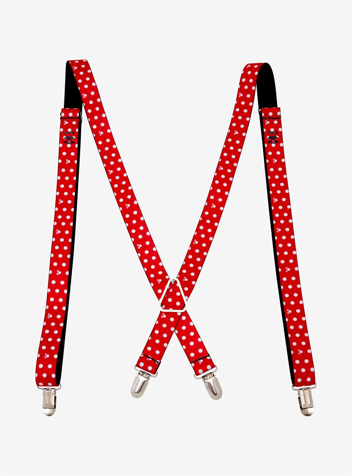 Disney Minnie Mouse Suspenders, , hi-res