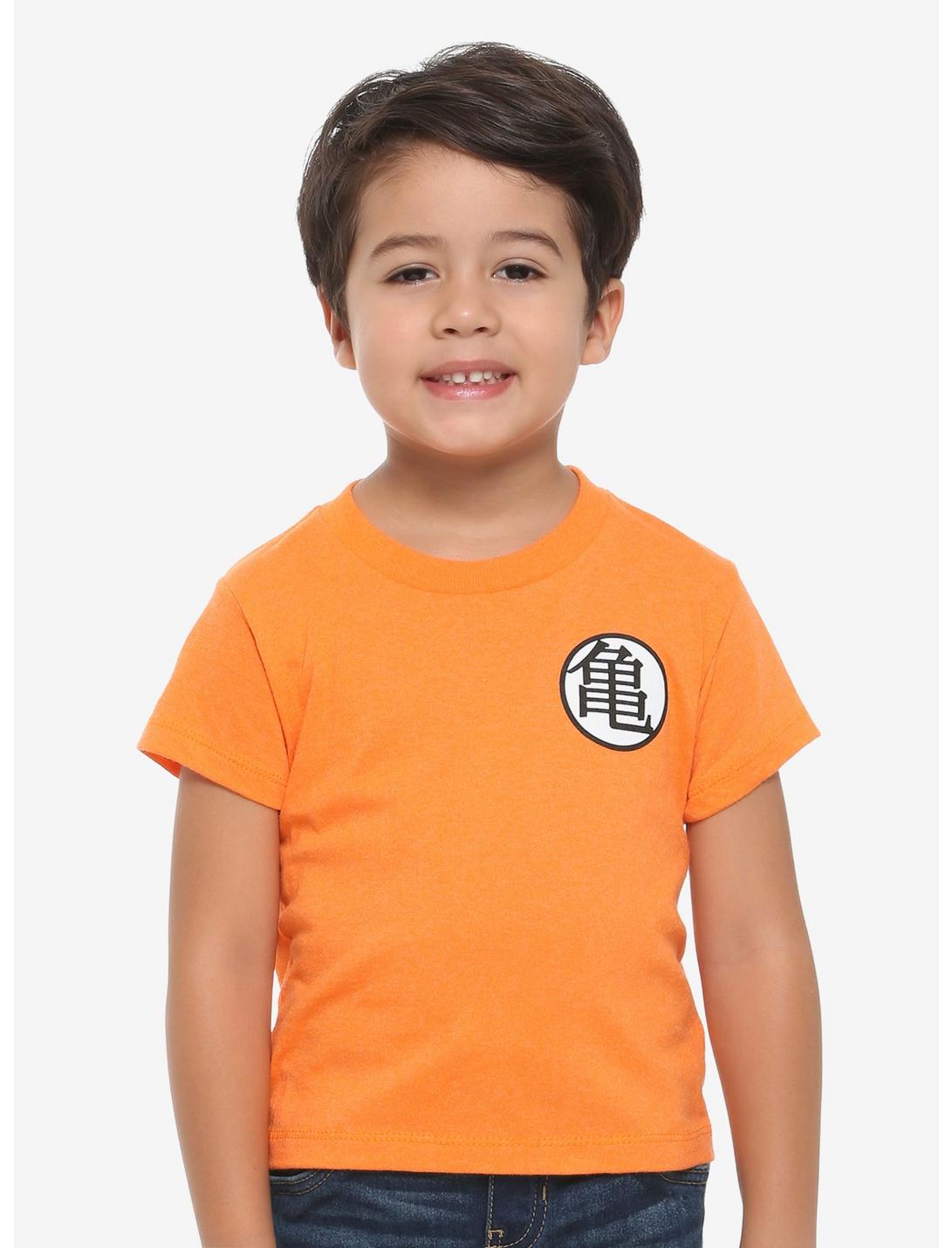 Dragon Ball Z Orange Kame Toddler T-Shirt - BoxLunch Exclusive, ORANGE, hi-res