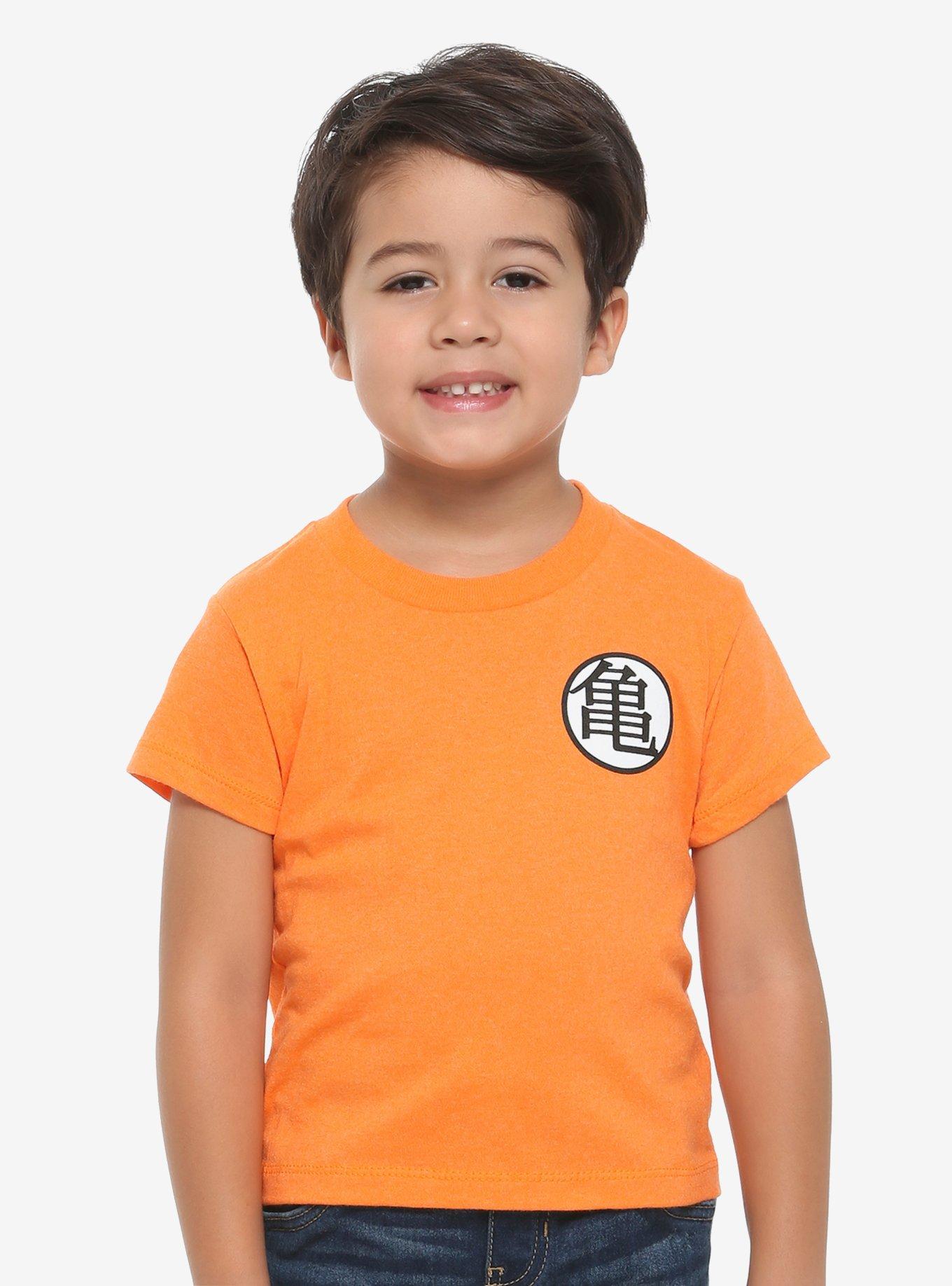 Dragon Ball Z Orange Kame Toddler T-Shirt - BoxLunch Exclusive, ORANGE, hi-res