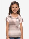 Disney The Aristocats Bonjour Striped Toddler T-Shirt - BoxLunch Exclusive, PINK, hi-res