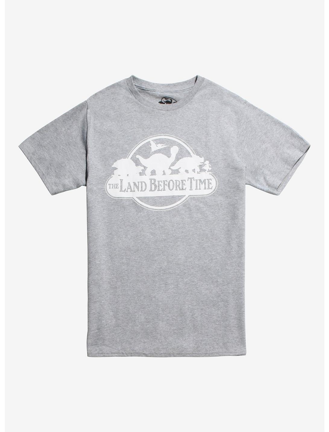 The Land Before Time White Logo T-Shirt, WHITE, hi-res