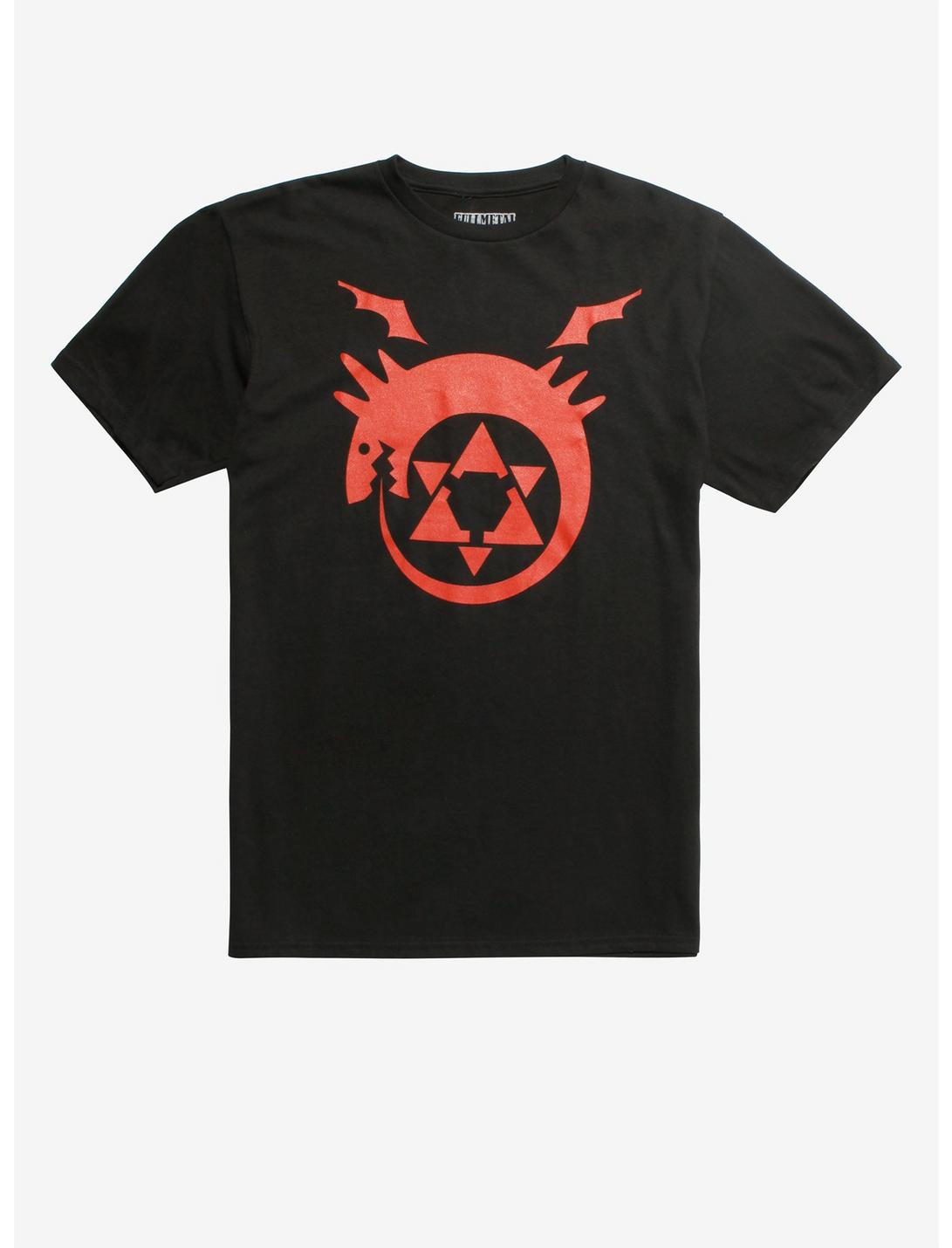 Fullmetal Alchemist Ouroboros T-shirt, RED, hi-res