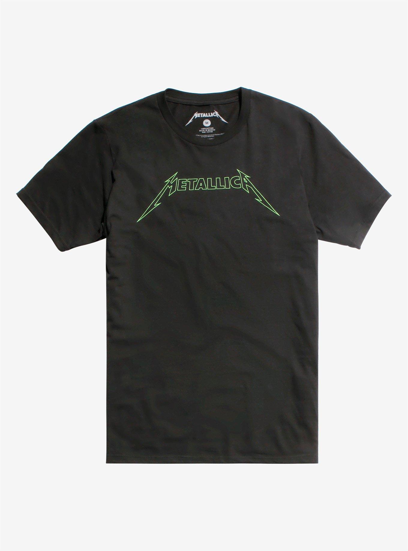 Metallica t outlet shirt hot topic