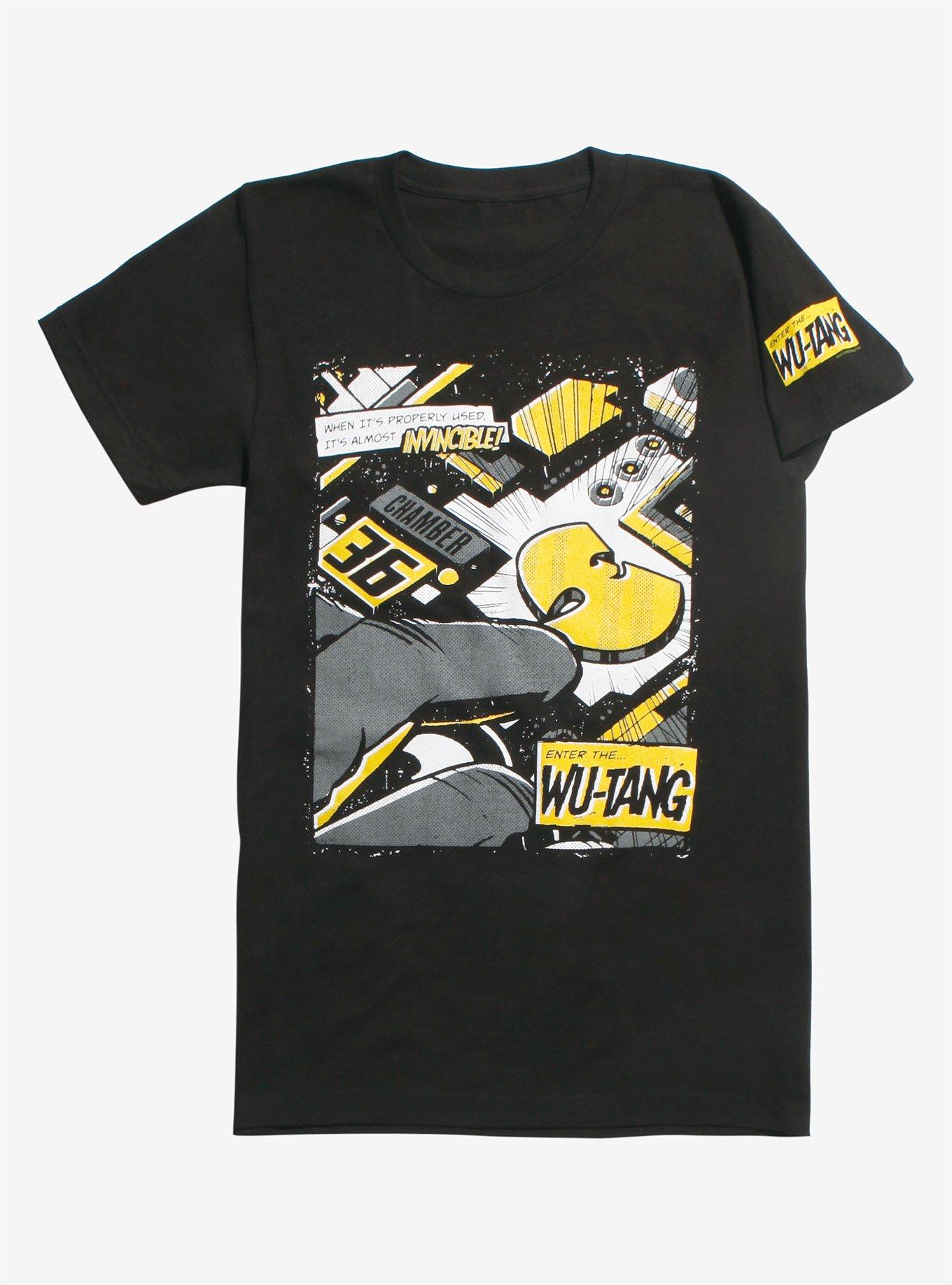 Wu-Tang Clan Invincible Comic T-Shirt, BLACK, hi-res
