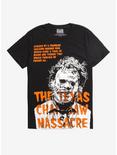 The Texas Chainsaw Massacre Leatherface T-Shirt, ORANGE, hi-res