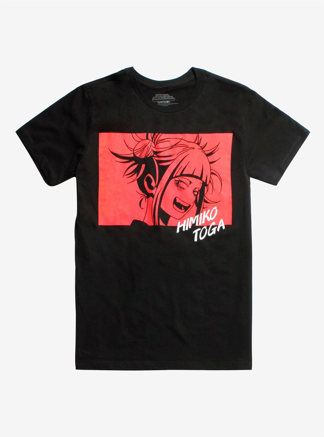 My Hero Academia Himiko Toga Black & Red T-Shirt, RED, hi-res