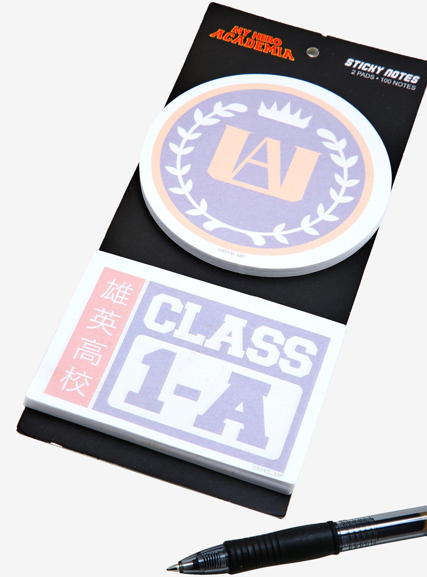 My Hero Academia Sticky Note Set - BoxLunch Exclusive, , hi-res