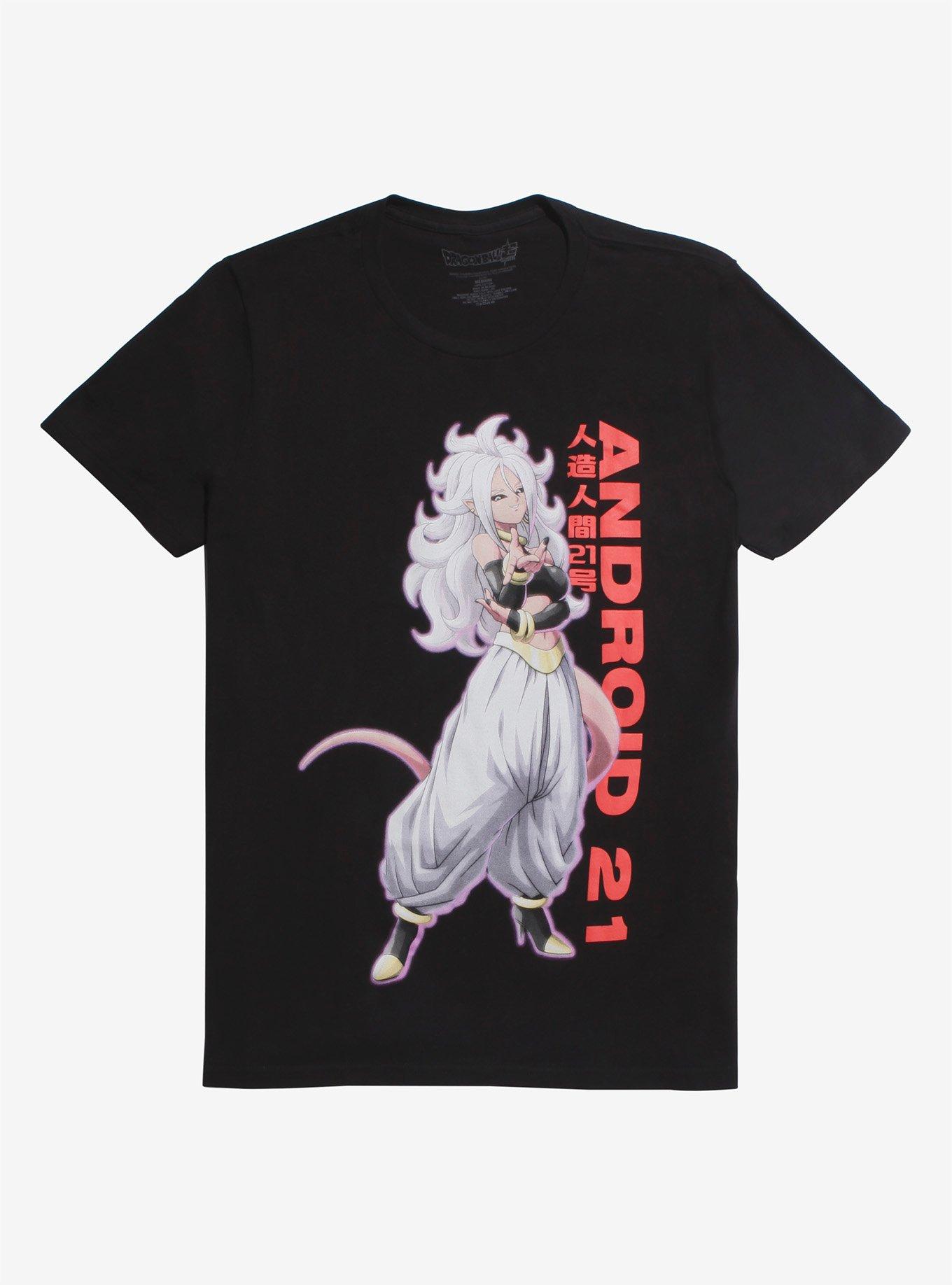 Dragon Ball FighterZ Android 21 T-Shirt, MULTI, hi-res