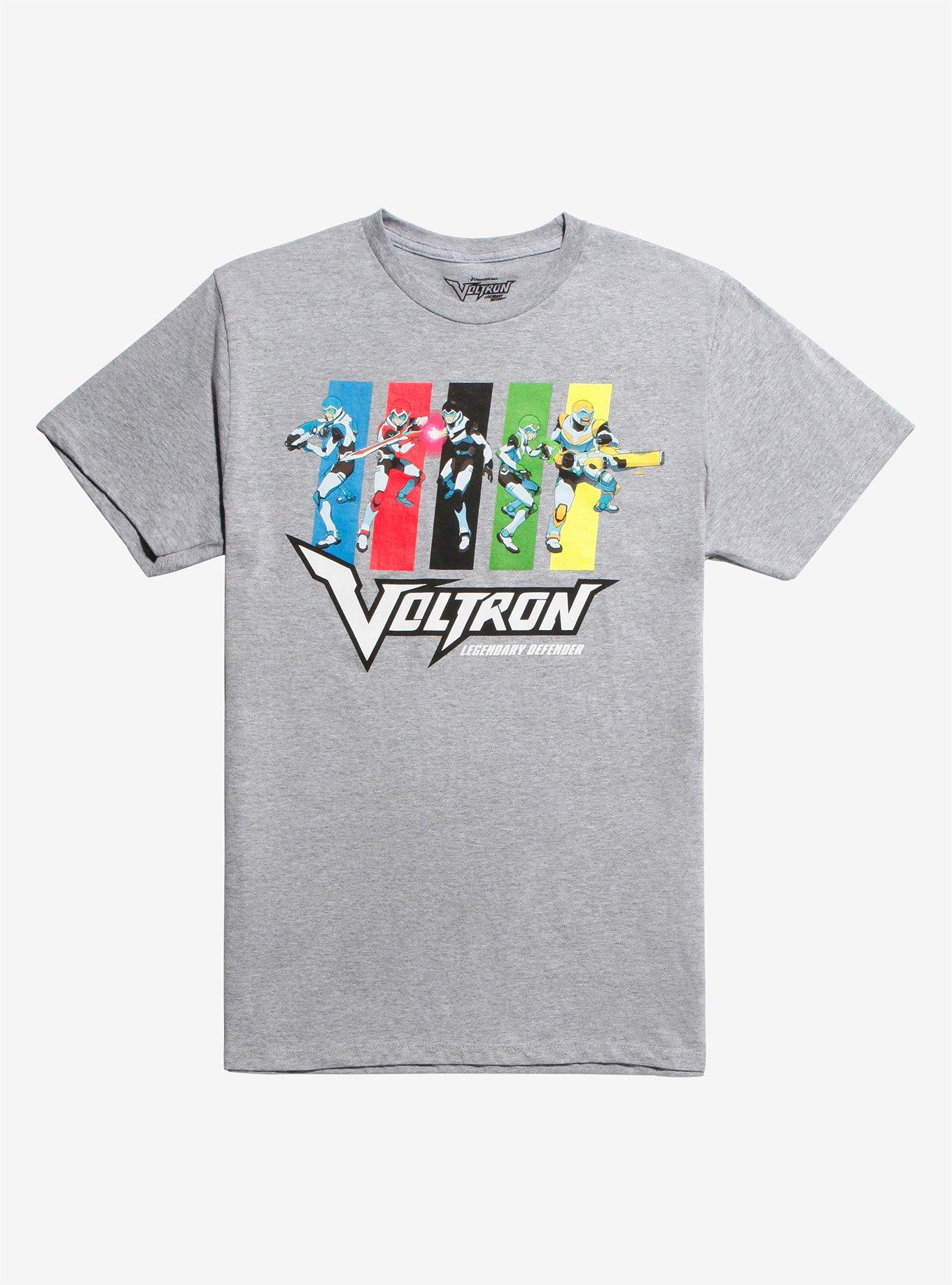 Voltron: Legendary Defender Panel T-Shirt, MULTI, hi-res