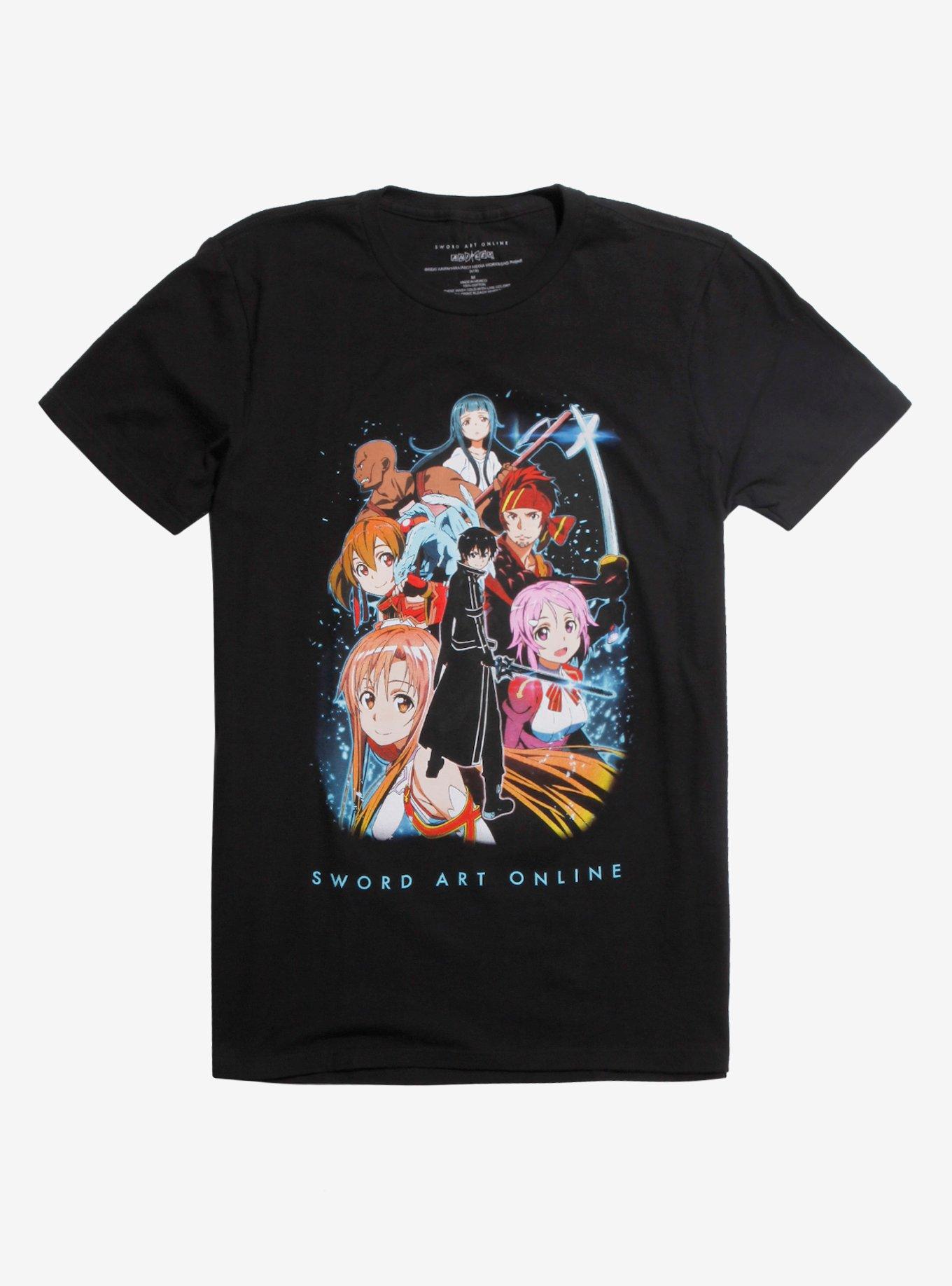 sword art online shirt hot topic