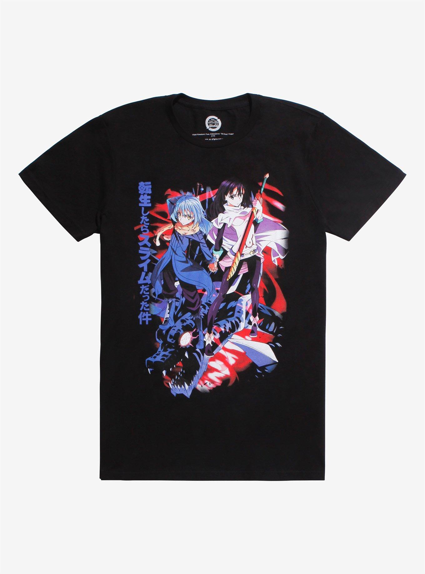 That Time I Got Reincarnated As A Slime Rimuru & Shizu T-Shirt, MULTI, hi-res