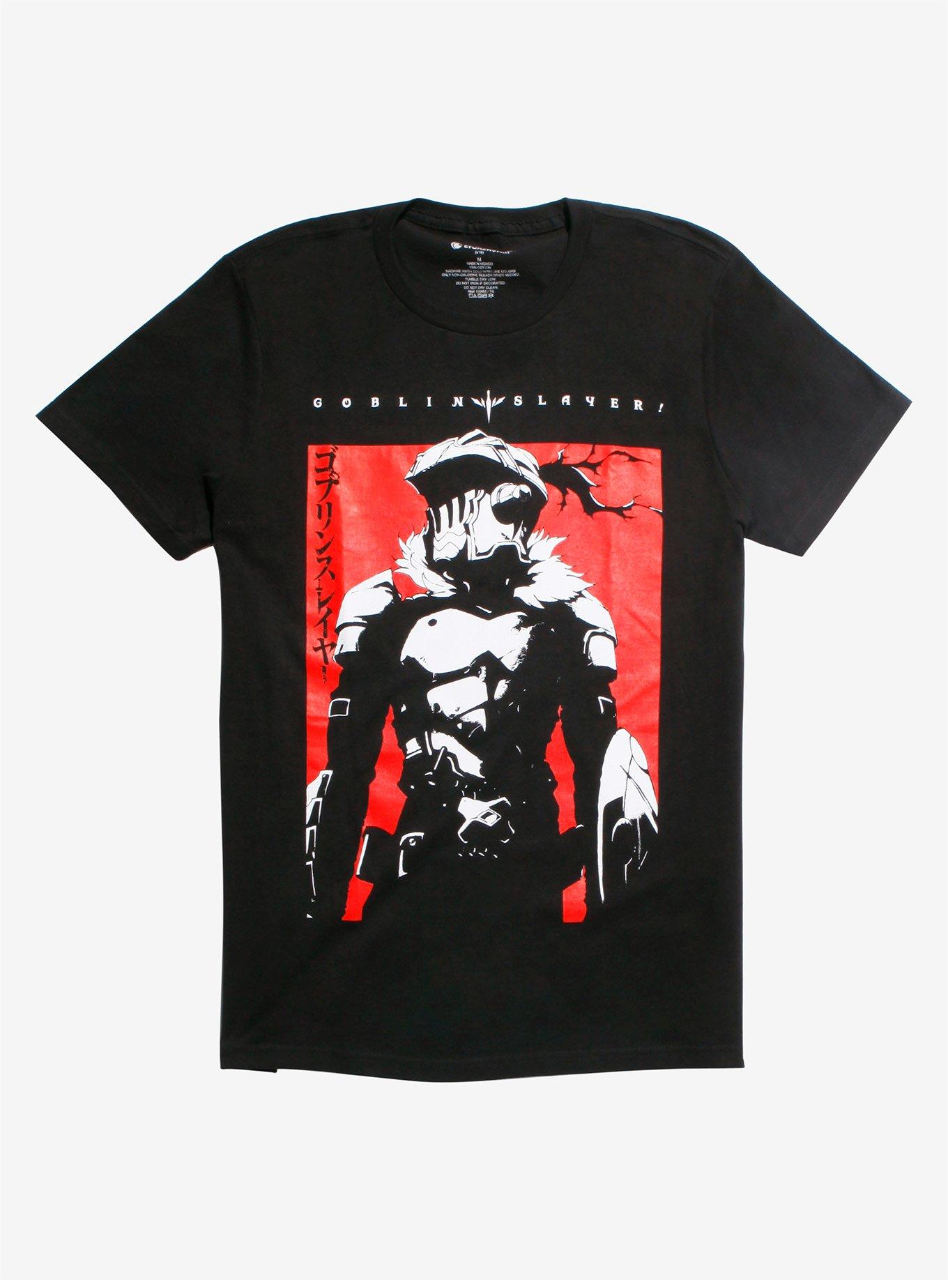 Goblin Slayer Black White & Red T-Shirt | Hot Topic