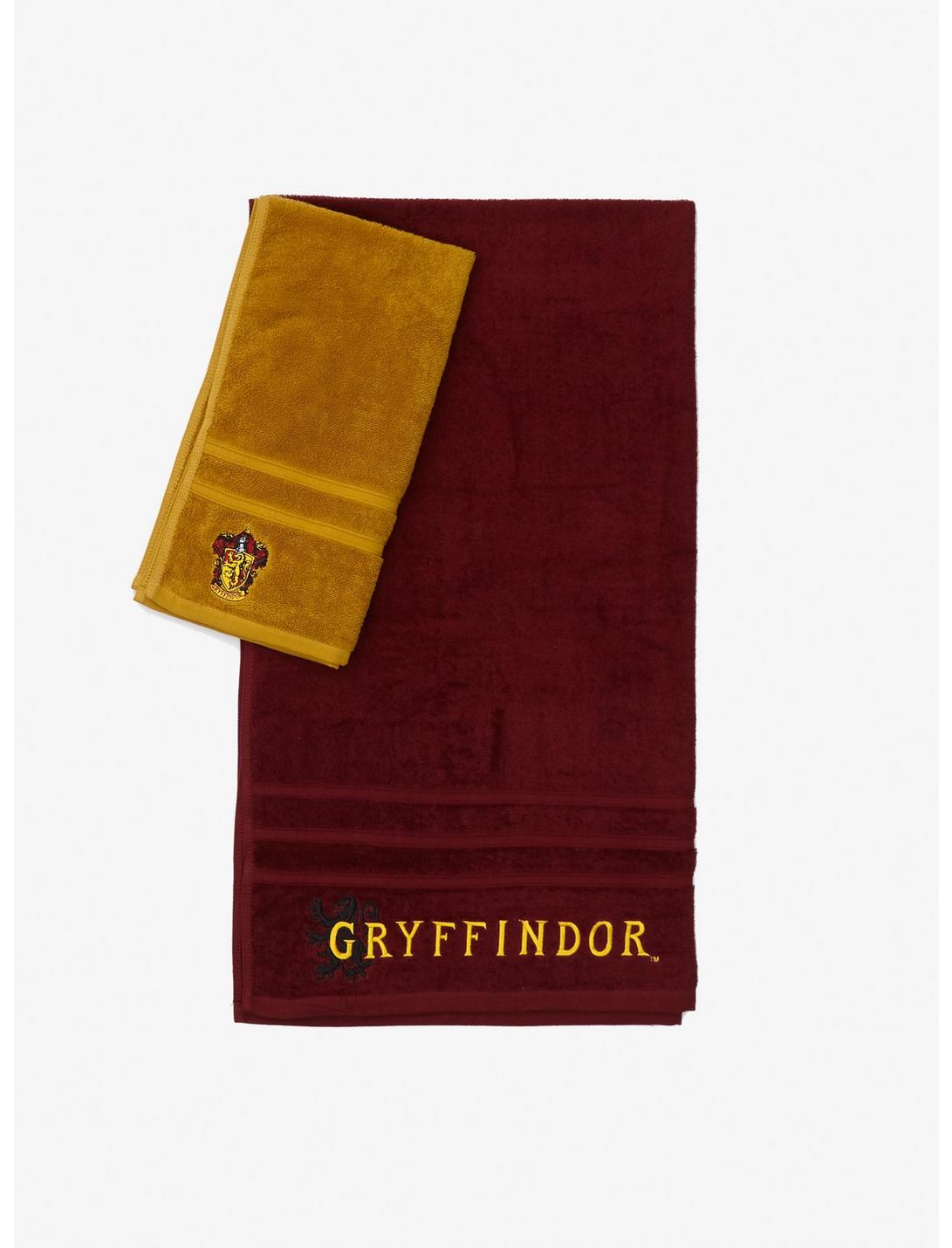 Harry Potter Gryffindor Towel Set - BoxLunch Exclusive, , hi-res