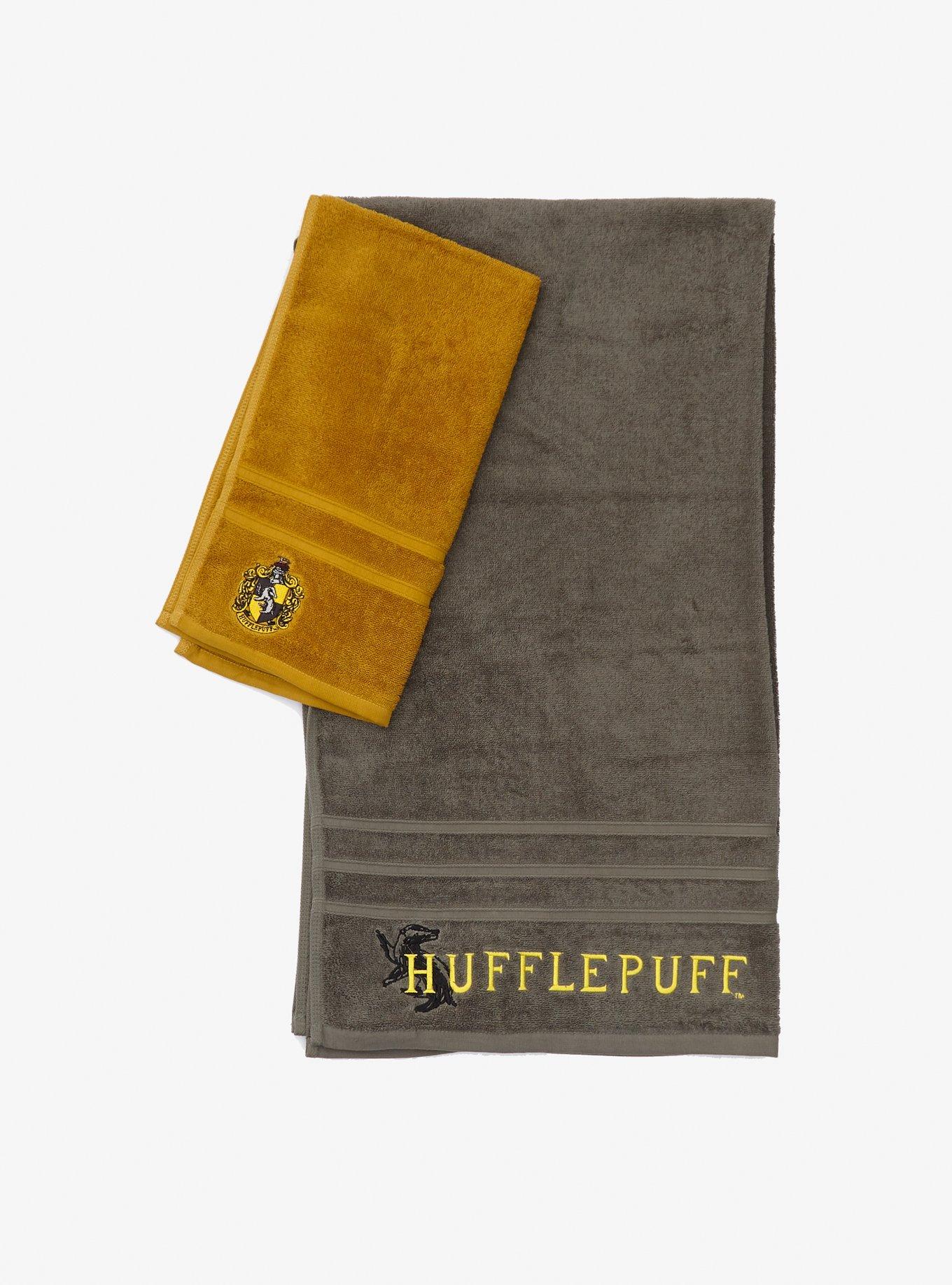 Harry Potter Hufflepuff Towel Set - BoxLunch Exclusive, , hi-res