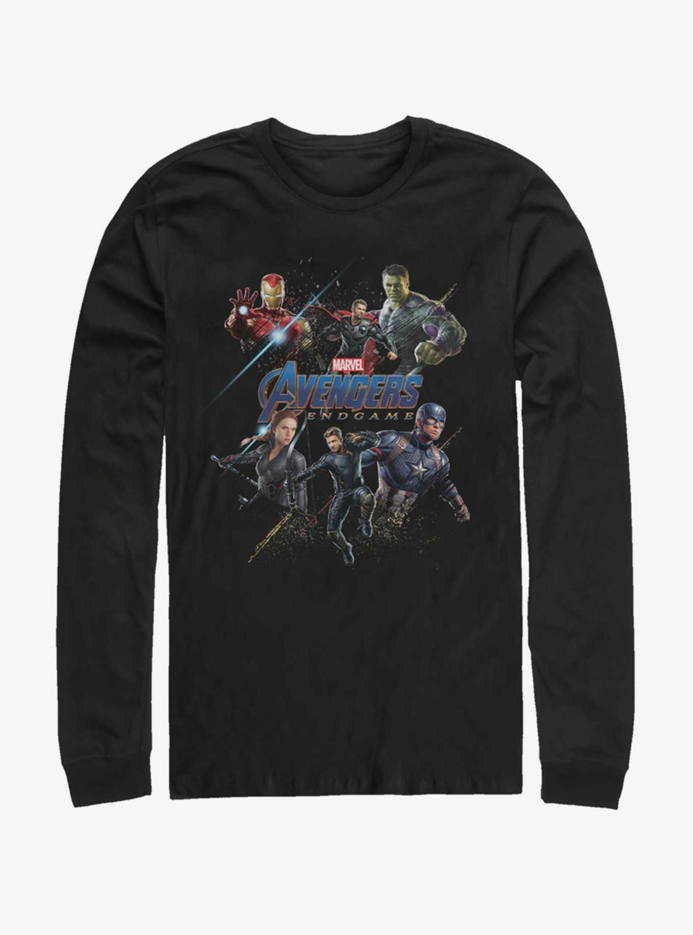 Marvel Avengers: Endgame Heroes Logo Long-Sleeve T-Shirt, , hi-res