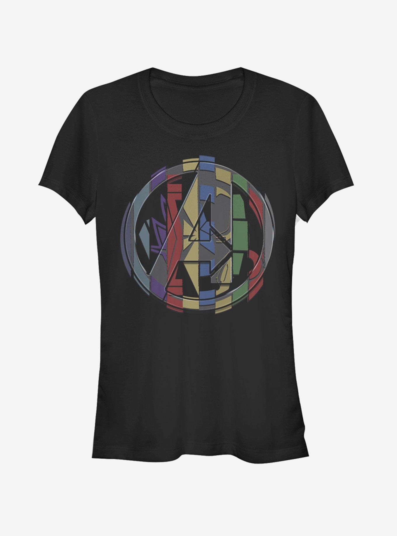 Marvel Avengers: Endgame Badge Mashup Girls T-Shirt