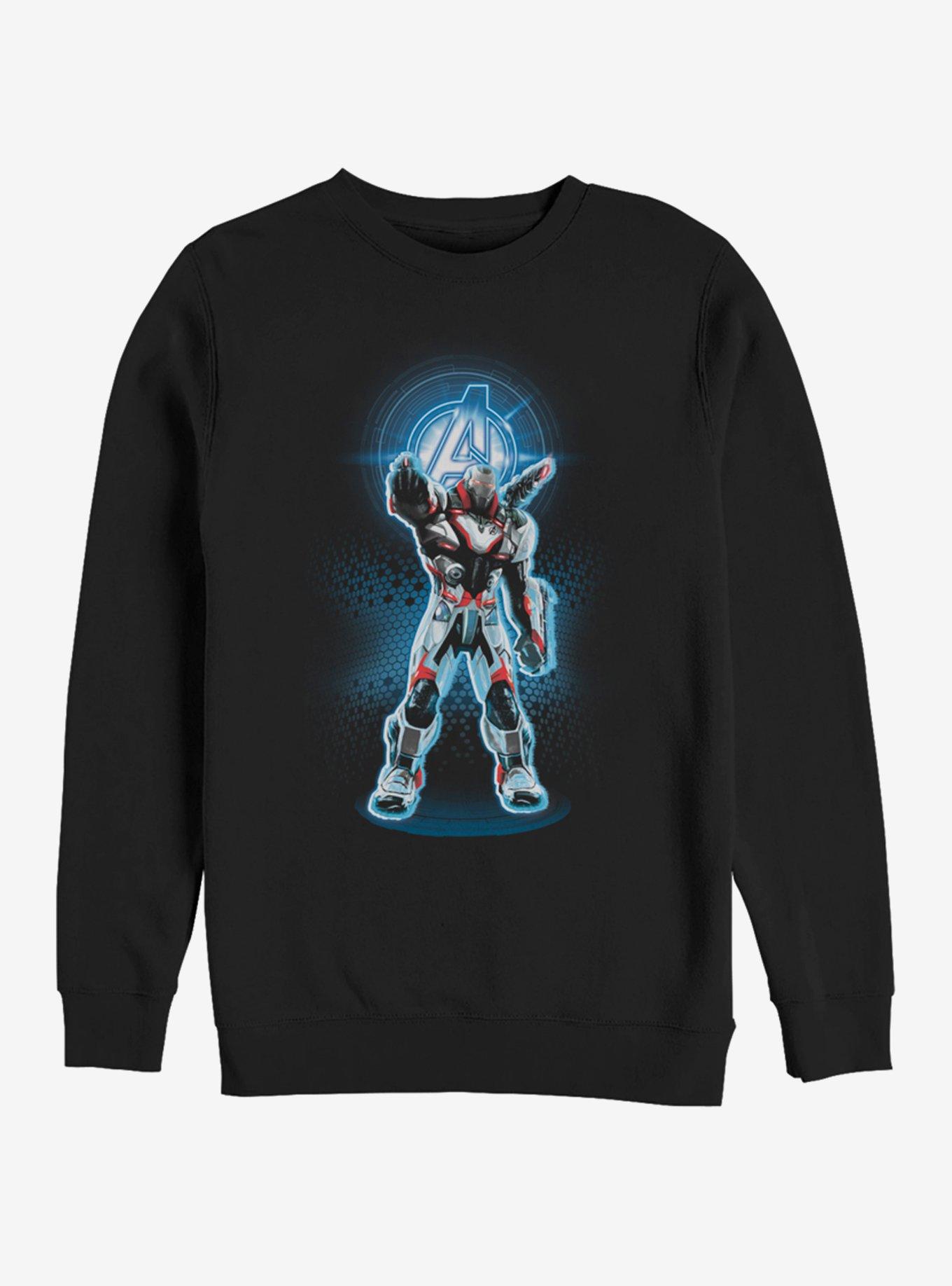 Marvel Avengers: Endgame War Machine Sweatshirt, BLACK, hi-res