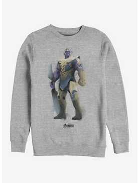 Marvel Avengers: Endgame Thanos Paint Heathered Sweatshirt, , hi-res