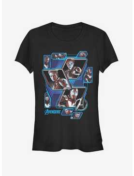 Marvel Avengers: Endgame Avengers Panel Shot Girls T-Shirt, , hi-res