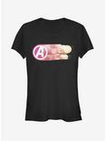 Marvel Avengers: Endgame Icons Group Girls T-Shirt, BLACK, hi-res