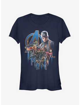 Marvel Avengers: Endgame Group Poster Girls T-Shirt, , hi-res