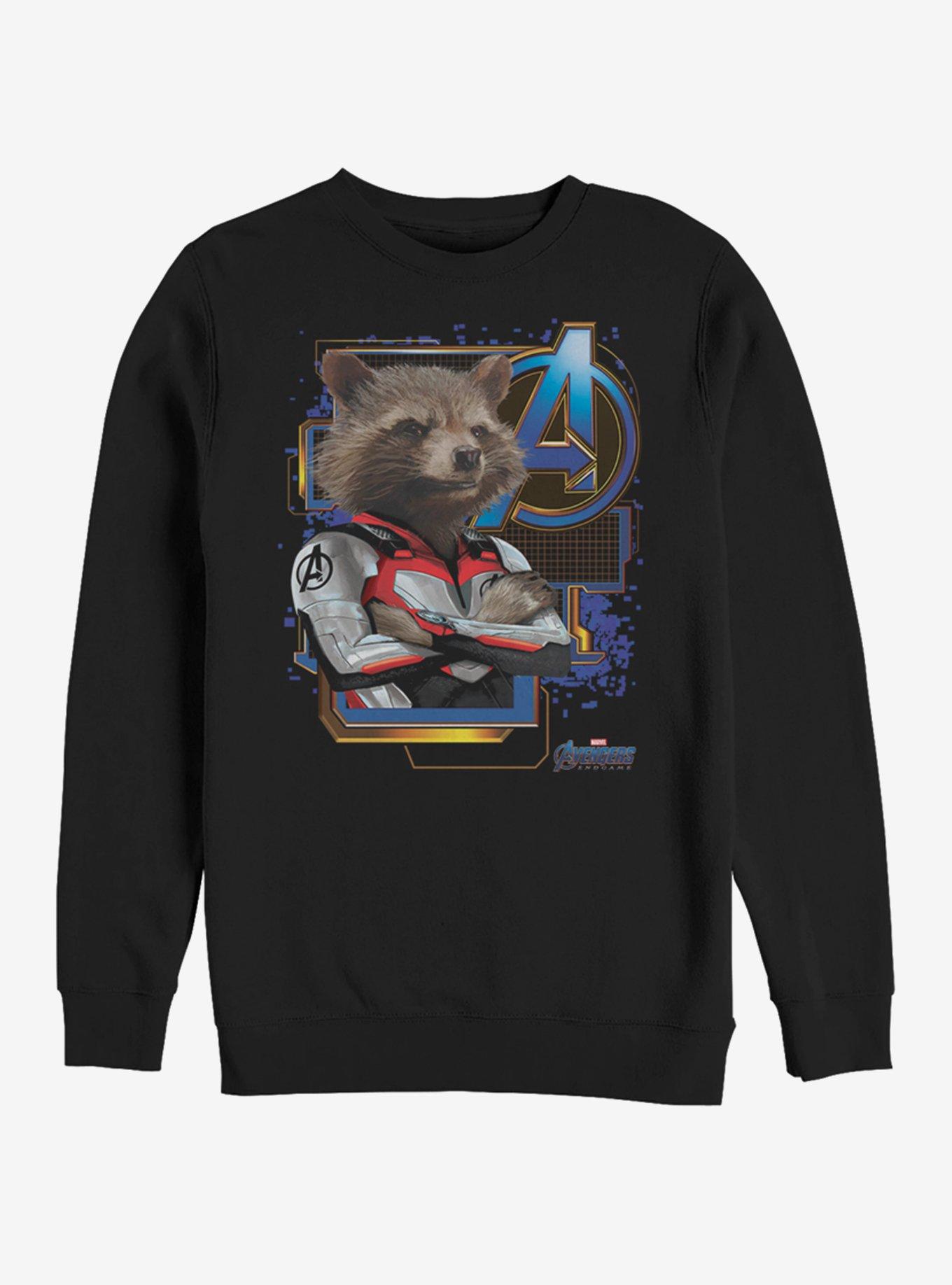 Marvel Avengers: Endgame Space Rocket Sweatshirt, , hi-res