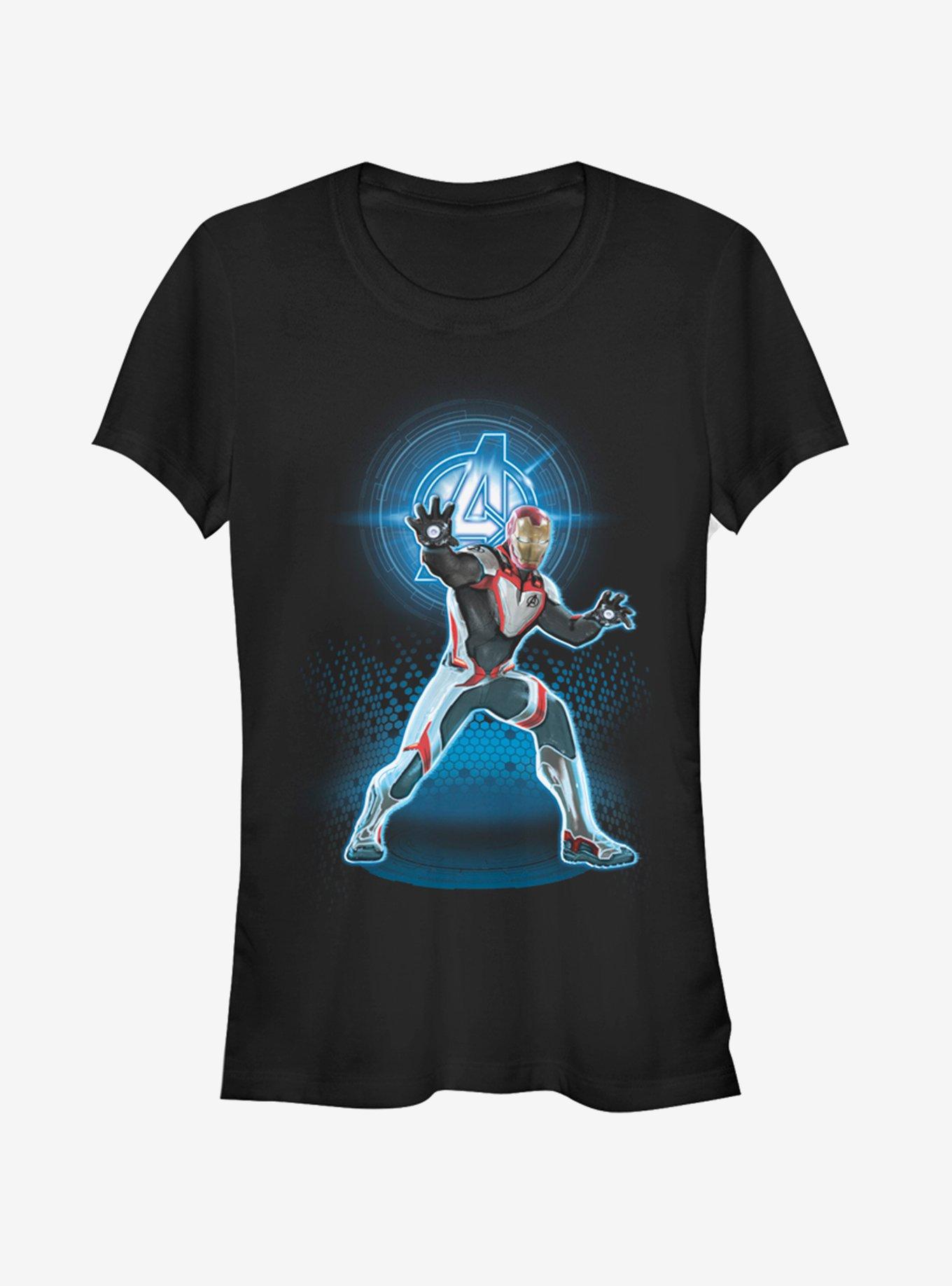 Marvel Avengers: Endgame Avenger Iron Man Girls T-Shirt, BLACK, hi-res