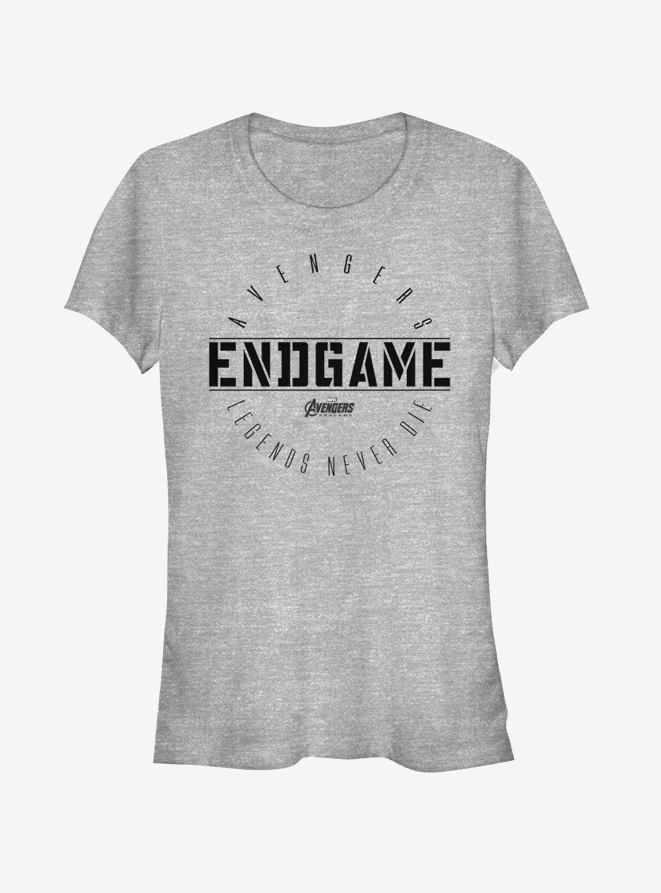 Marvel Avengers: Endgame Last Stand Girls Heathered T-Shirt, ATH HTR, hi-res