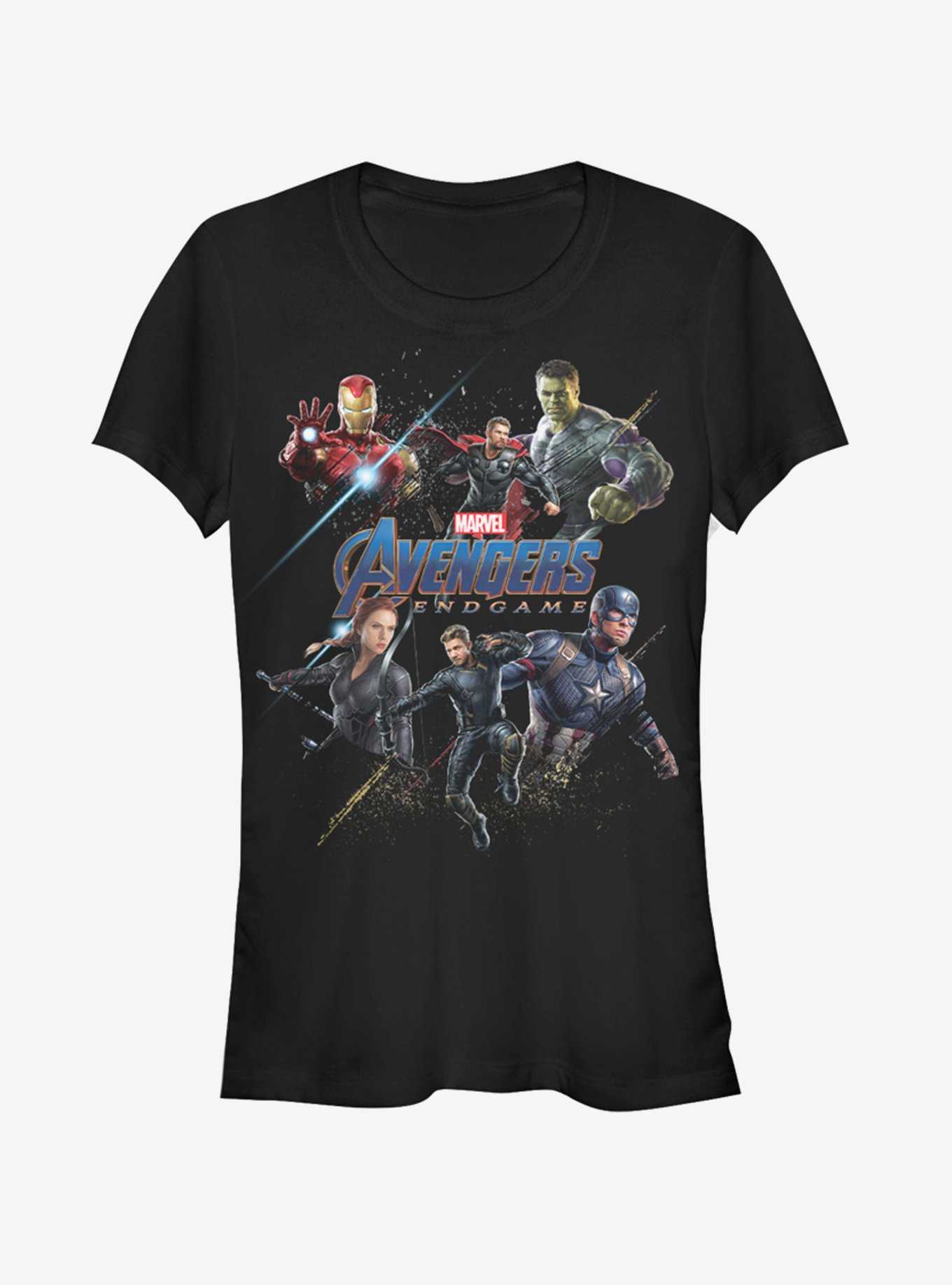 Marvel Avengers: Endgame Heroes Logo Girls T-Shirt, , hi-res