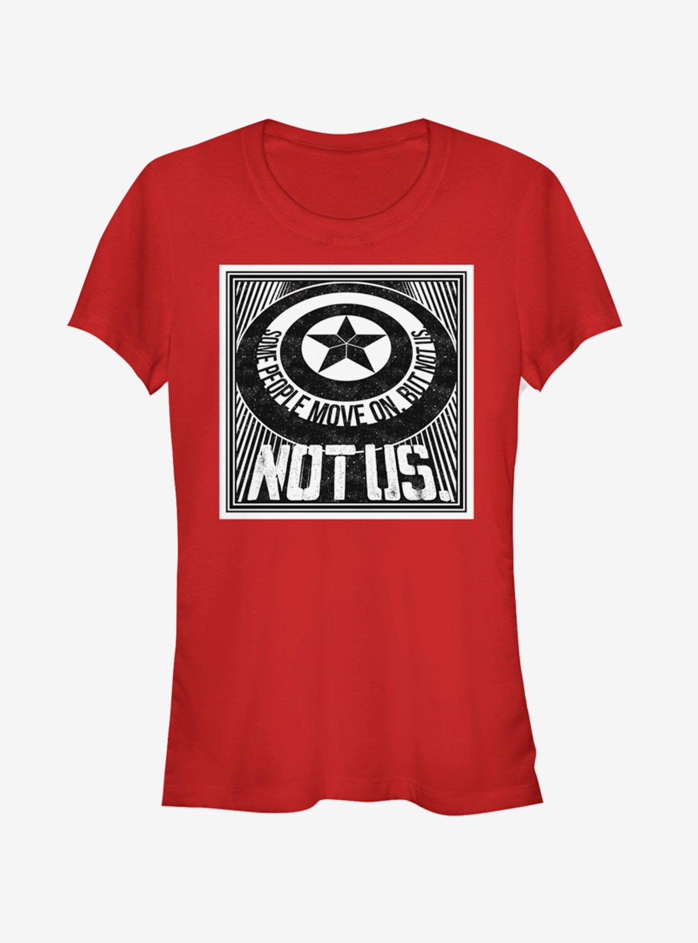 Marvel Avengers: Endgame Not Us Girls Red T-Shirt, , hi-res
