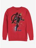 Marvel Avengers: Endgame Suit Flies Red Sweatshirt, RED, hi-res