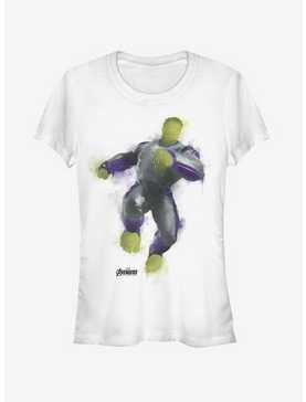 Marvel Avengers: Endgame Hulk Painted Girls White T-Shirt, , hi-res