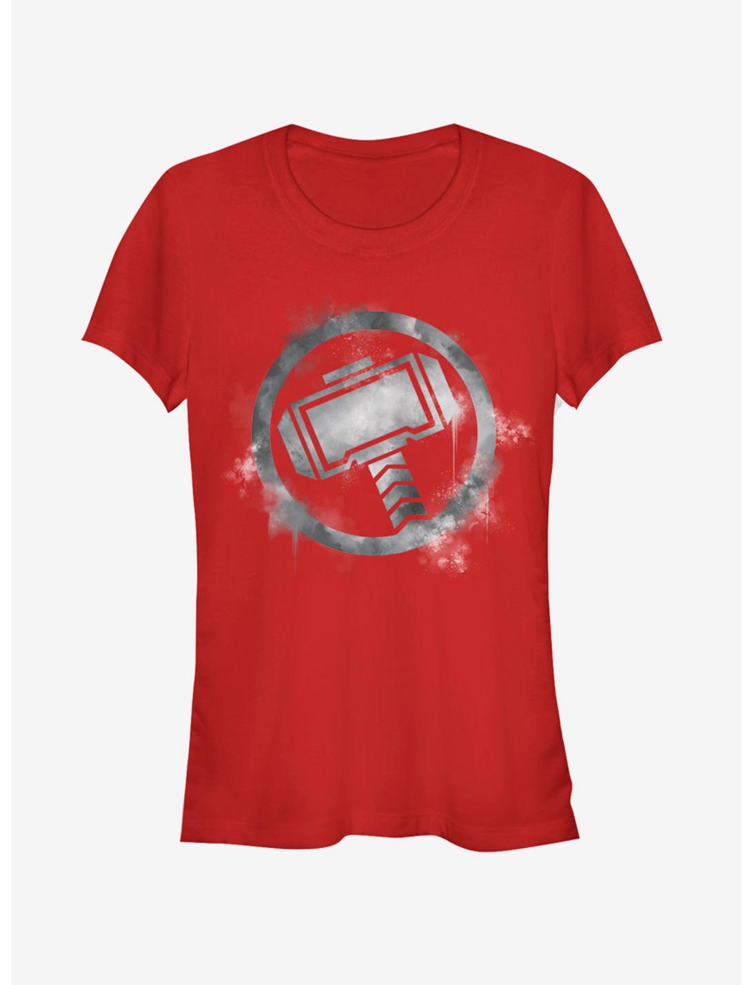 Marvel Avengers: Endgame Thor Spray Logo Girls T-Shirt, , hi-res