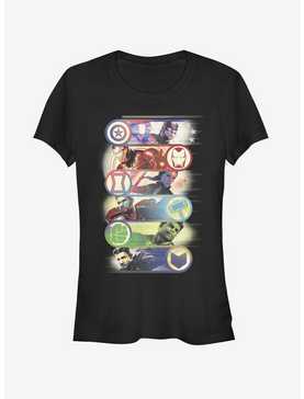 Marvel Avengers: Endgame Avengers Group Badge Girls T-Shirt, , hi-res