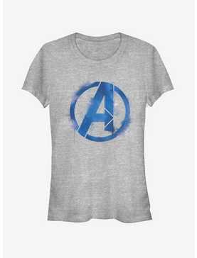 Marvel Avengers: Endgame Avengers Spray Logo Girls Heathered T-Shirt, , hi-res