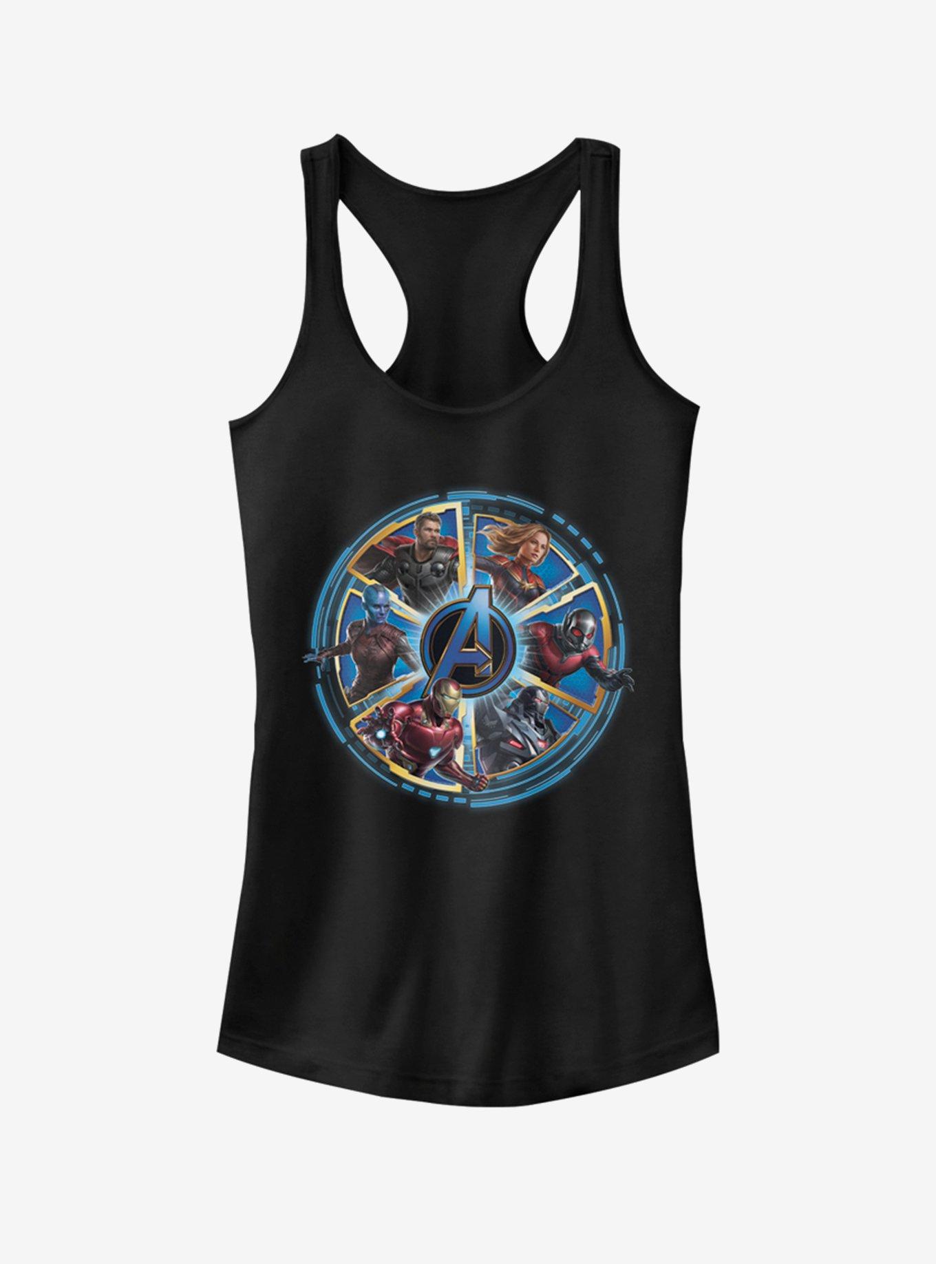 Marvel Avengers: Endgame Circle Heroes Girls Tank Top