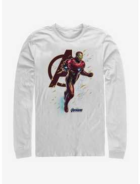 Marvel Avengers: Endgame Suit Flies White Long-Sleeve T-Shirt, , hi-res