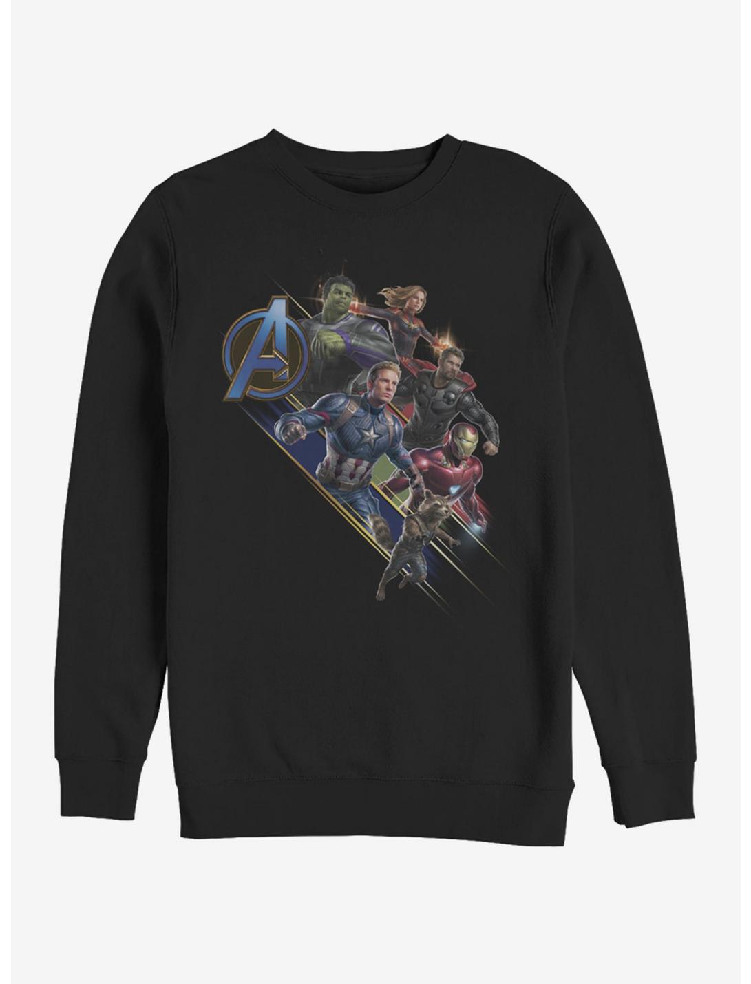Marvel Avengers: Endgame Avengers Assemble Sweatshirt, BLACK, hi-res