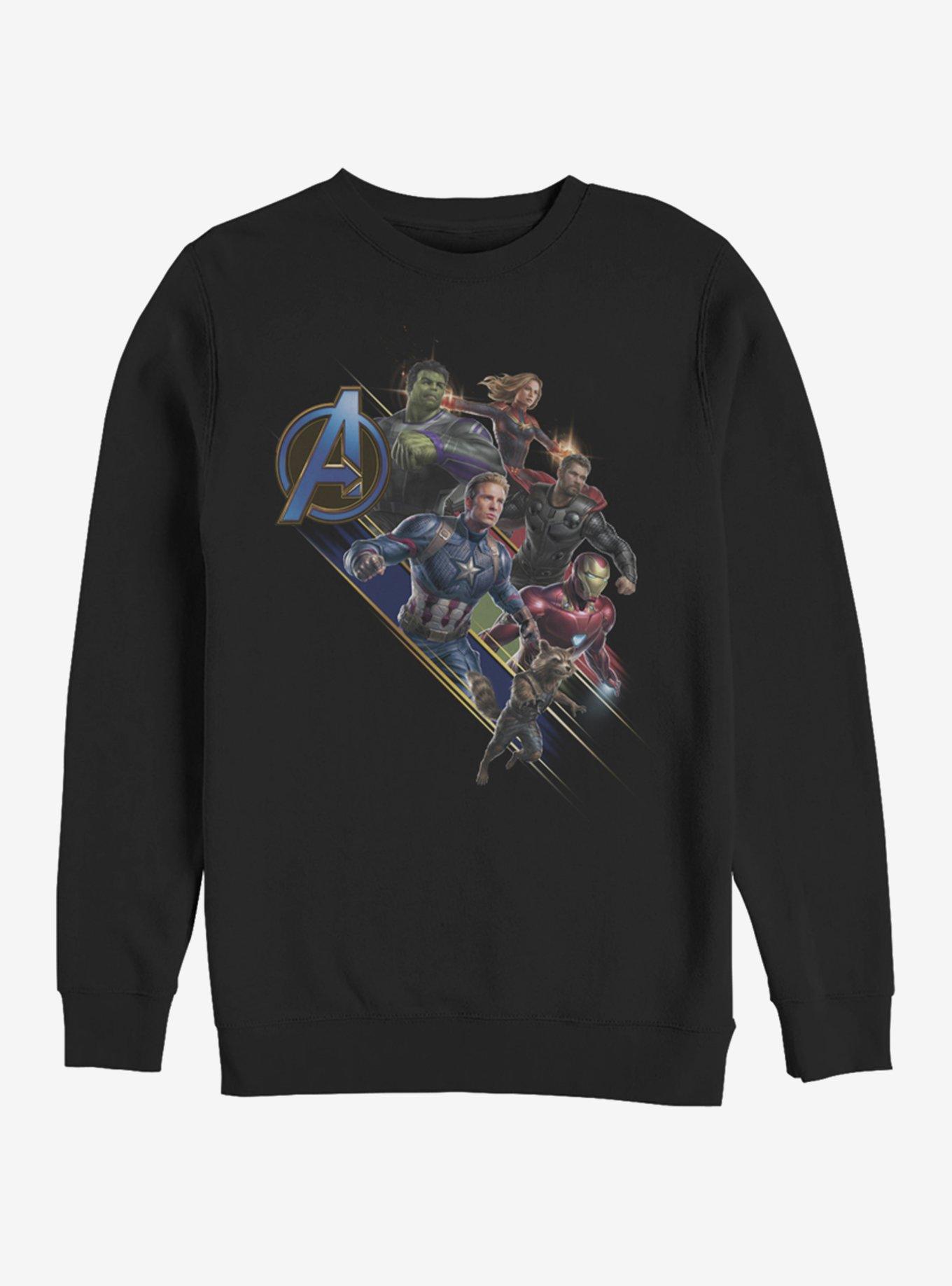 Marvel Avengers: Endgame Avengers Assemble Sweatshirt, BLACK, hi-res