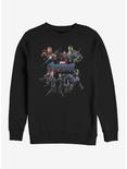 Marvel Avengers: Endgame Heroes Logo Sweatshirt, BLACK, hi-res